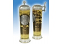 Baumholder Garrison Column Glas mit Zinndeckel
