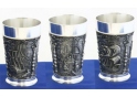 Firefighters Pewter Goblet
