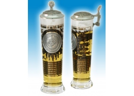 U.S. Air Force Column Glass with pewter lid